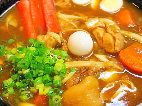 是非ともカレーを残して！蕎麦屋のカレーうどん